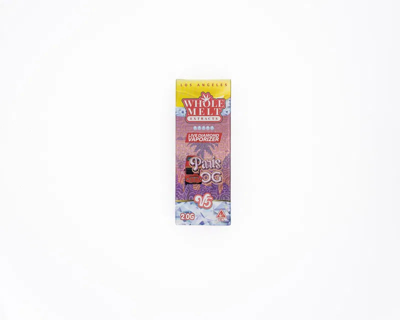 WHOLE MELT EXTRACTS - DISPOSABLE RECHARGEABLE VAPE CARTS - LIVE DIAMOND - 2GM (2000MG)