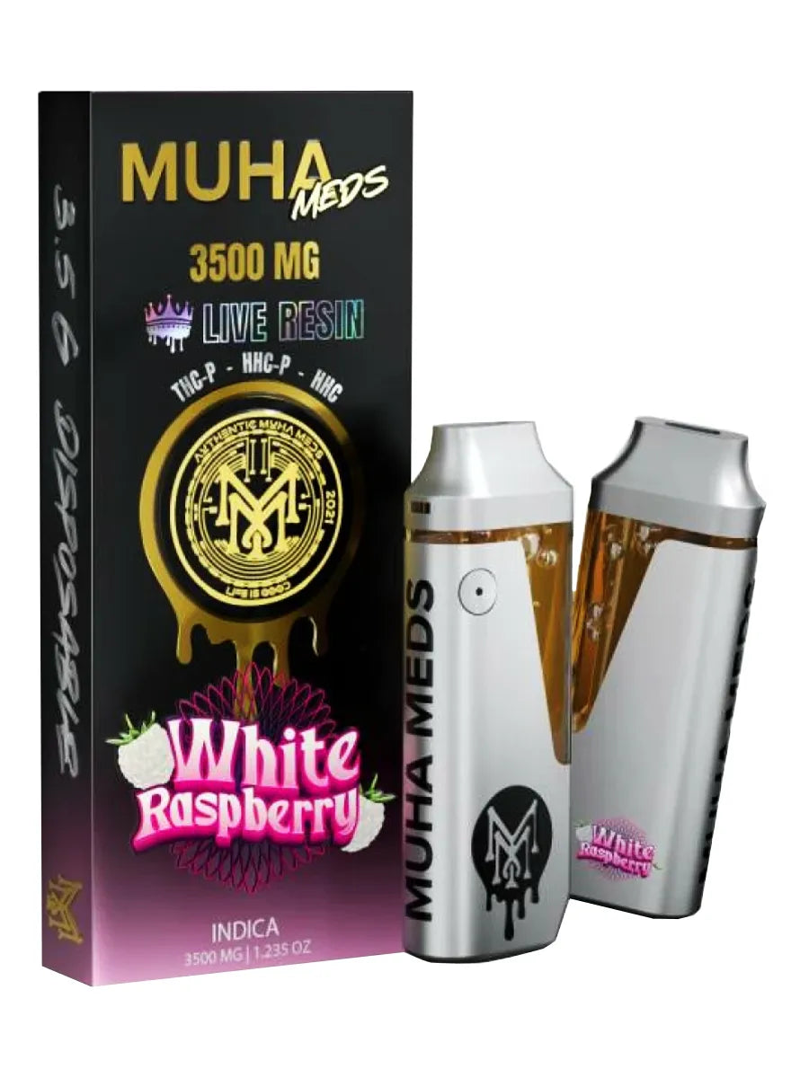 Muha Meds Live Resin HHC + THC-P Vaporizer - 3500mg